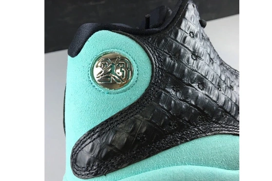 BLACK AllSeason 414571-030 ISLAND JORDAN 414571-030 RETRO 13 714 AIR GREEN 0608